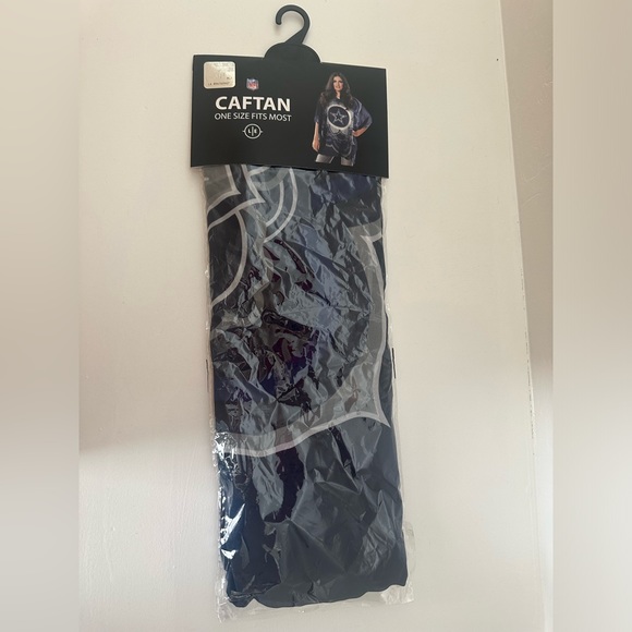 NFL womens Sheer Caftan With Flower Design Dallas Cowboys - Picture 7 of 7